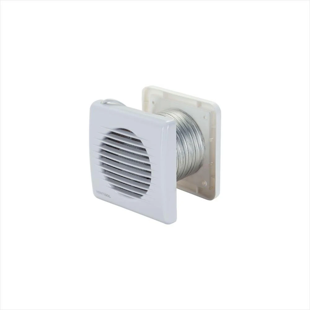 Kit ventilador exaustor banheiro 100mm 127v premium ventisol