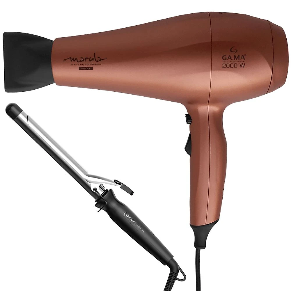 Kit secador de marula e modelador salon curl 25mm bivolt bivolt