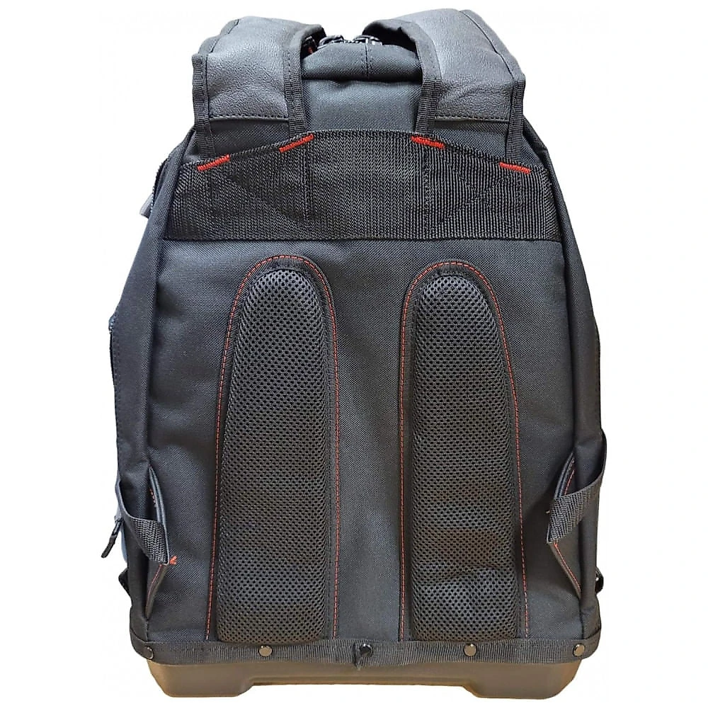 Mochila de Ferramentas Organizadora com 32 Compartimentos, TRADEGEAR, Preto