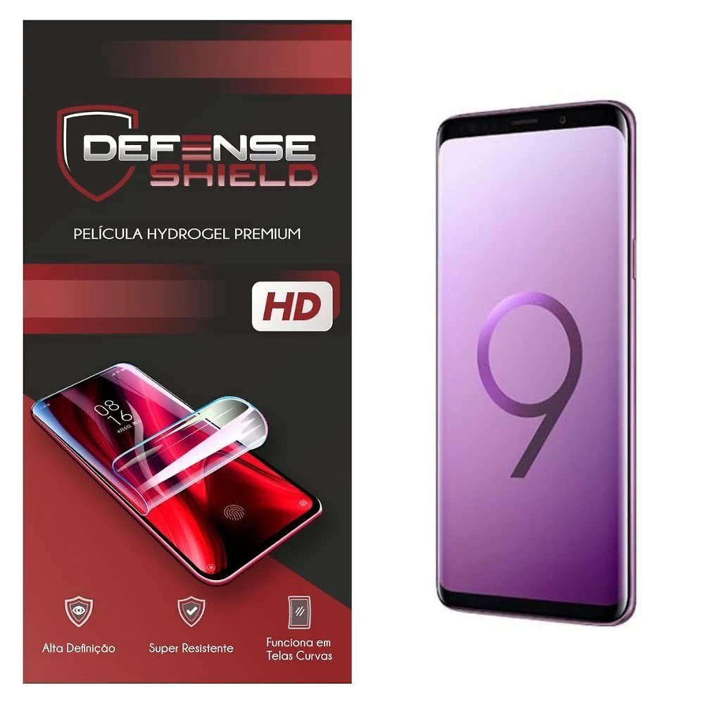 2 Peliculas Hydrogel Premium Para Galaxy S9 Defense Shield