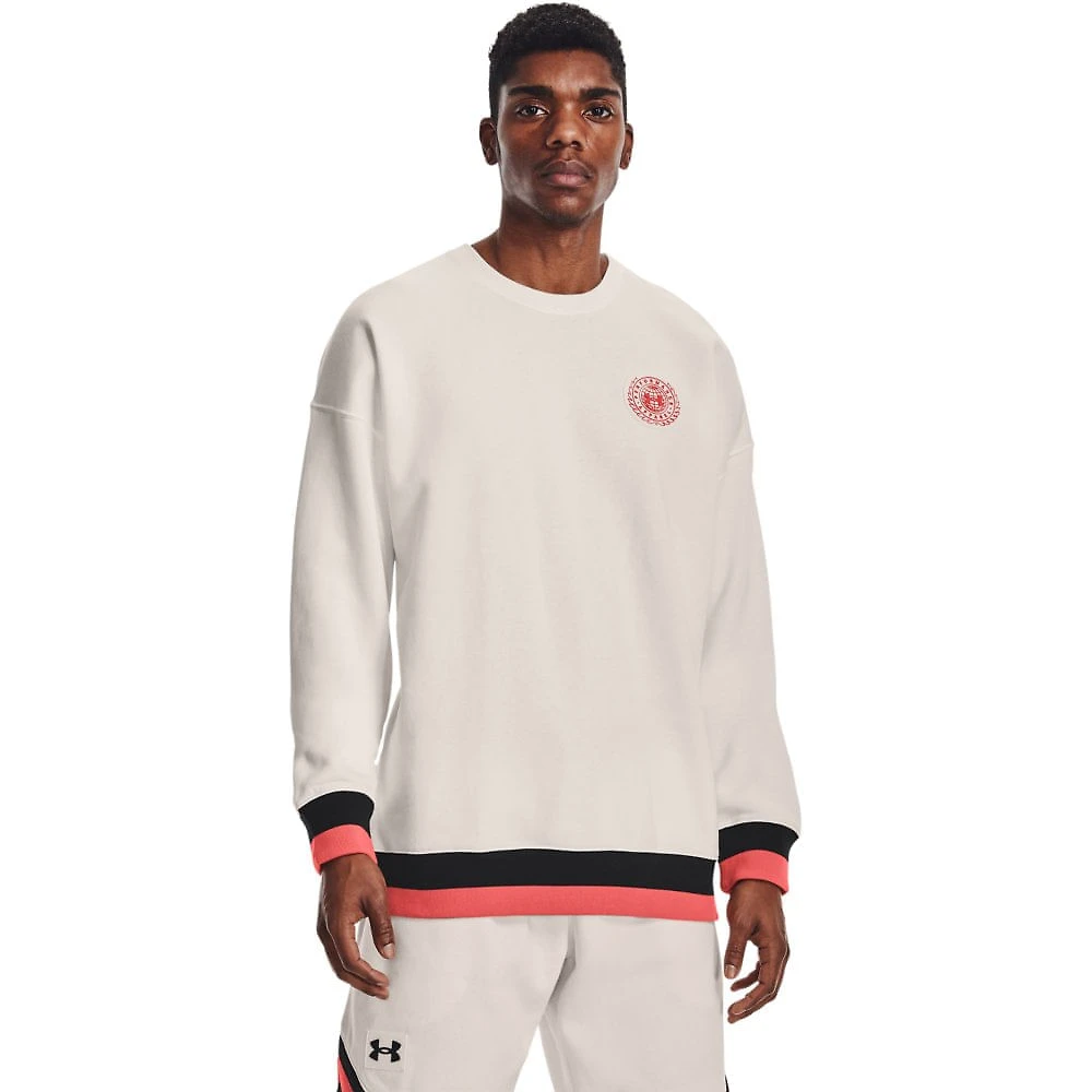 Moletom de Treino Masculino Under Armour Rival Fleece Amp Crew