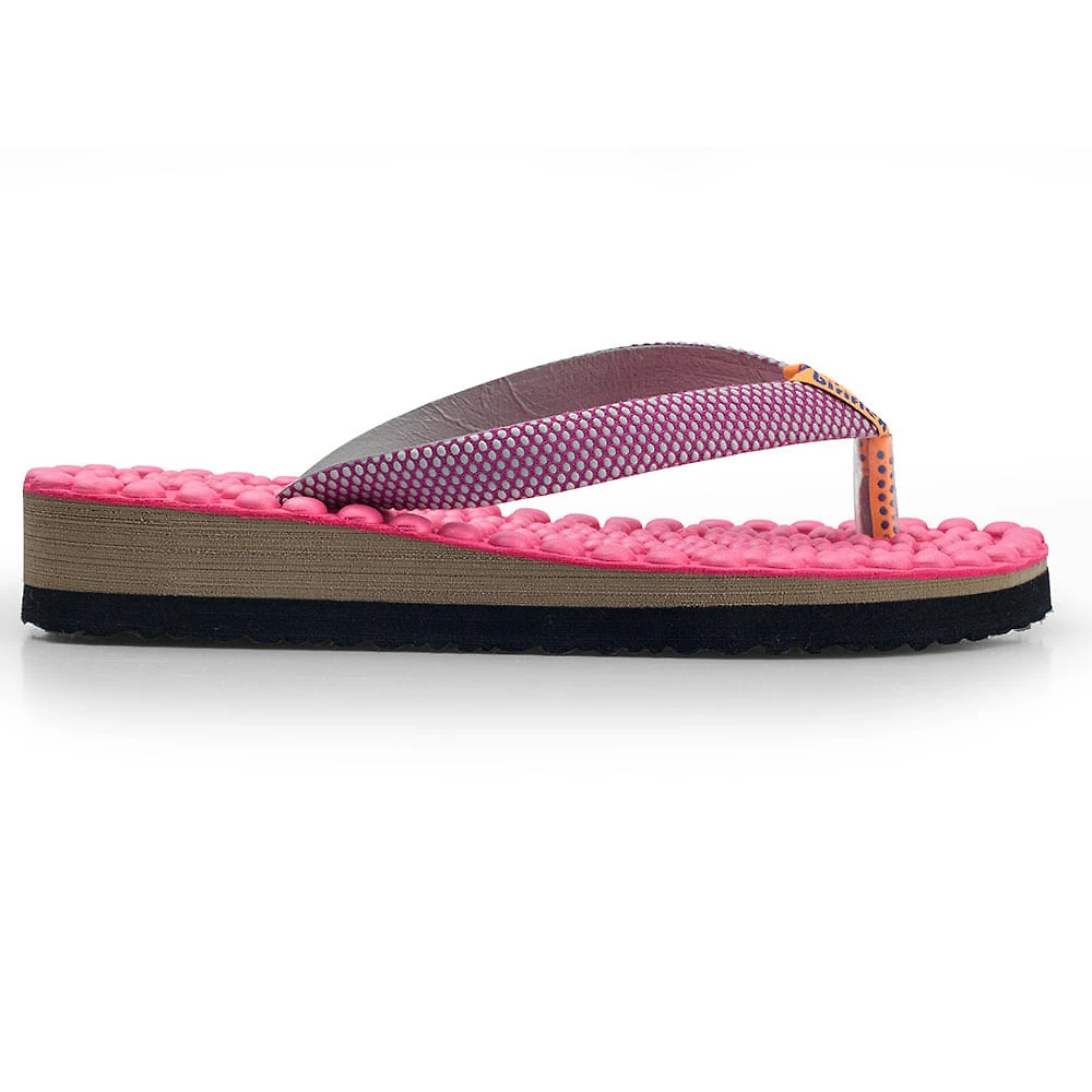 Miniatura Chinelo Biriflex Anabela Para Esporão n.39/40 Pink Ref. 803