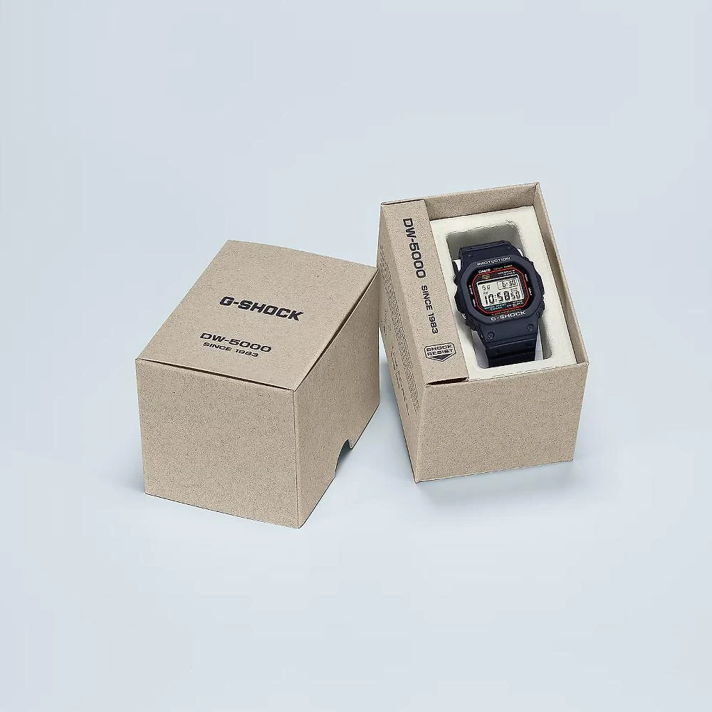 Relógio Casio G-Shock DW-5000R-1ADR Revival 40 anos *Made in Japan