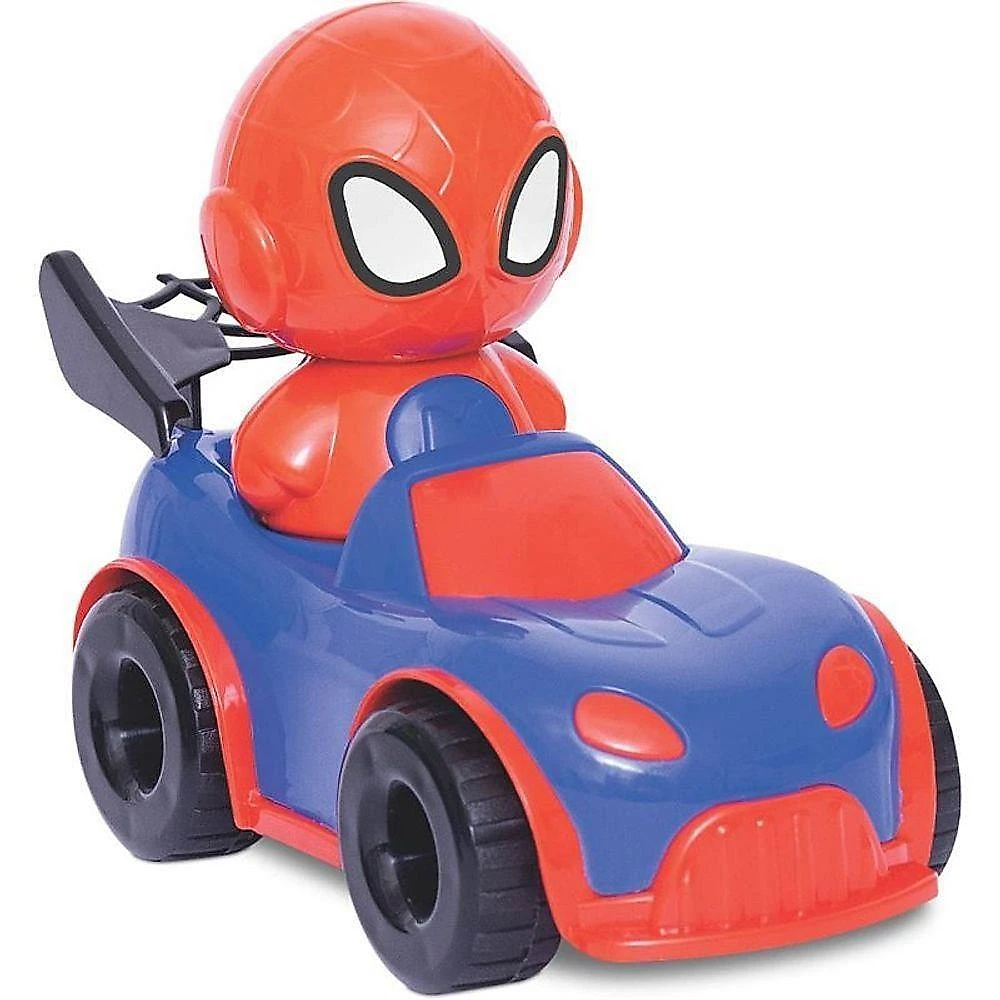 Brinquedo Baby Heróis Esquadrão 4 Personagens com Veículos Mercotoys
