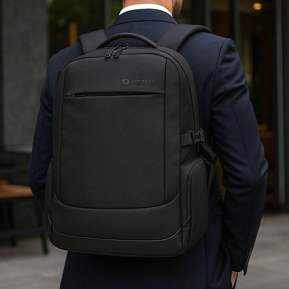 Mochila para Notebook Intract Mit 6 Nylon 17 Polegadas Preto Masculina