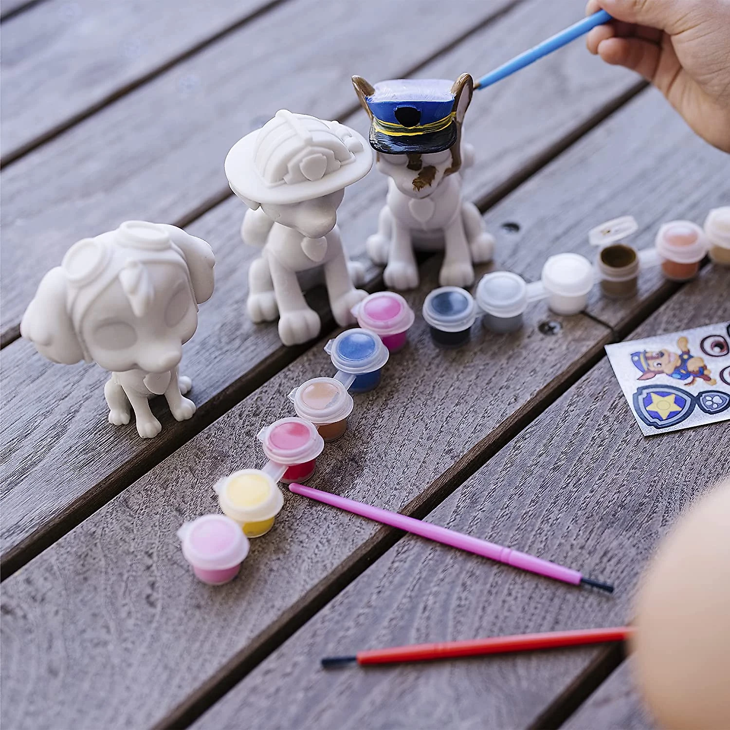 Melissa e Doug Kit Artesanato Patrulha Canina Pinte e Decore os Personagens