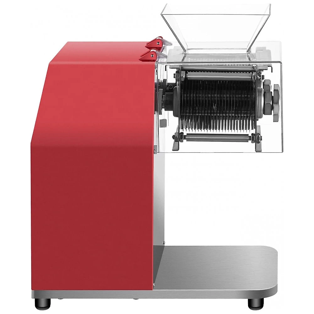 Cortador de Carne Elétrico VEVOR SJY-DQ90 250kg/h 850W Inox Cubos Tiras Fatias 110V