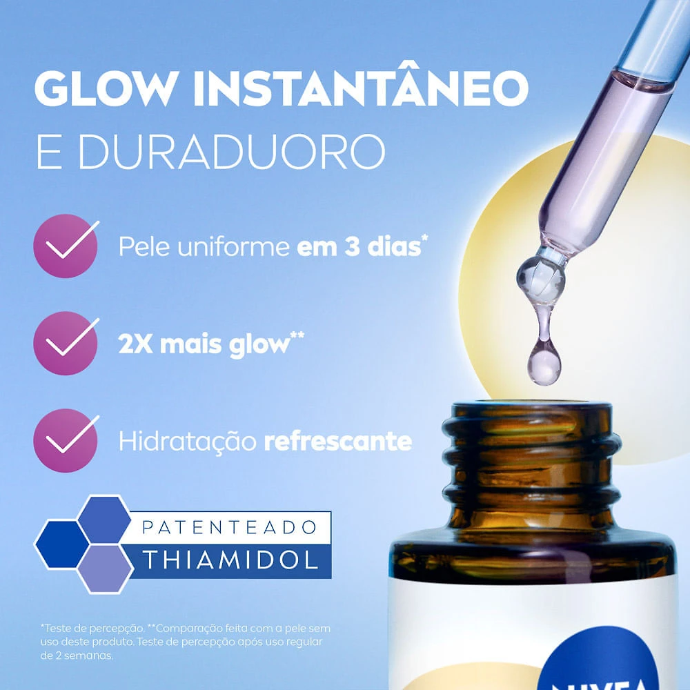 Miniatura Sérum Facial Nivea Luminous 630 Skin Glow 15ml