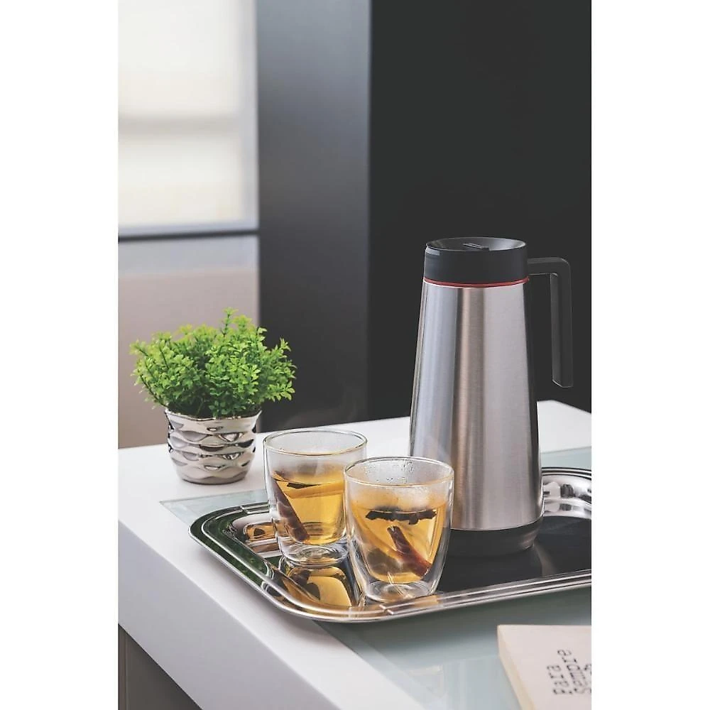 Conjunto de Xícaras 64760420 para Chá e Café em Vidro com Paredes Duplas Transparente Tramontina 2