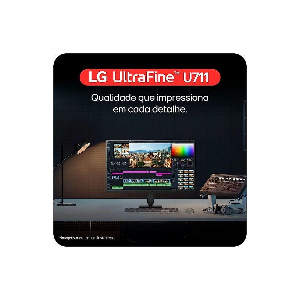 Monitor Ultrafine 27 UHD 4K IPS 60Hz LG