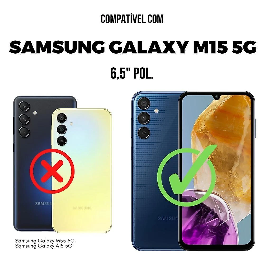 Película Para Samsung Galaxy M15 5g - Hydrogel Gamer Fosca - Gshield
