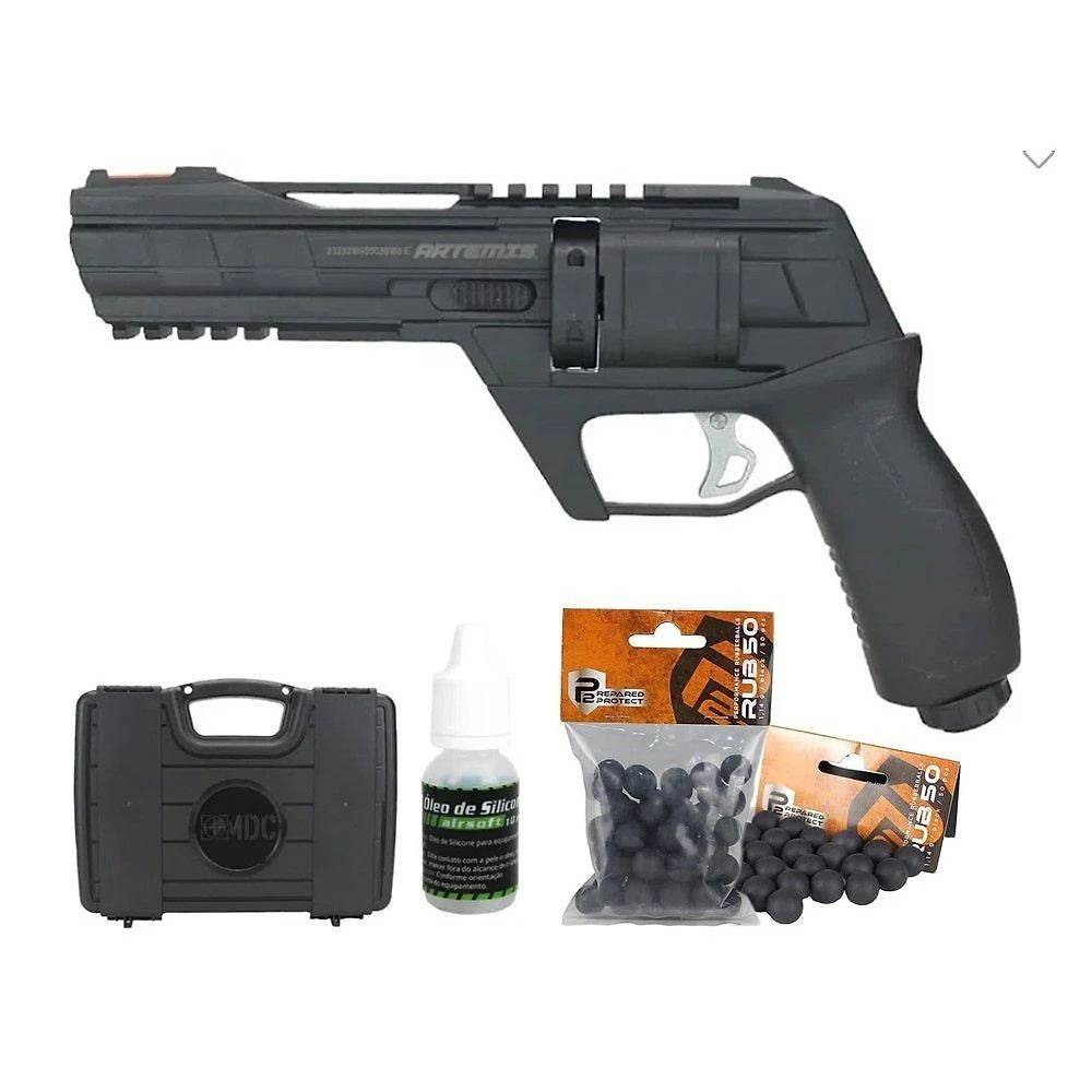 Revolver De Pressão Hdr CO2 Cp300 Defencer 50 Kit