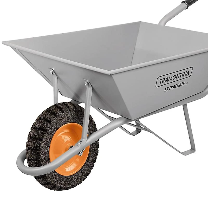 Carriola Extra Forte 65 Litros Chapa 20 Pneu Maciço 77714/235 TRAMONTINA
