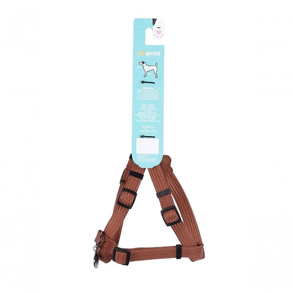 Peitoral Para Pet Marrom - Pp Marrom