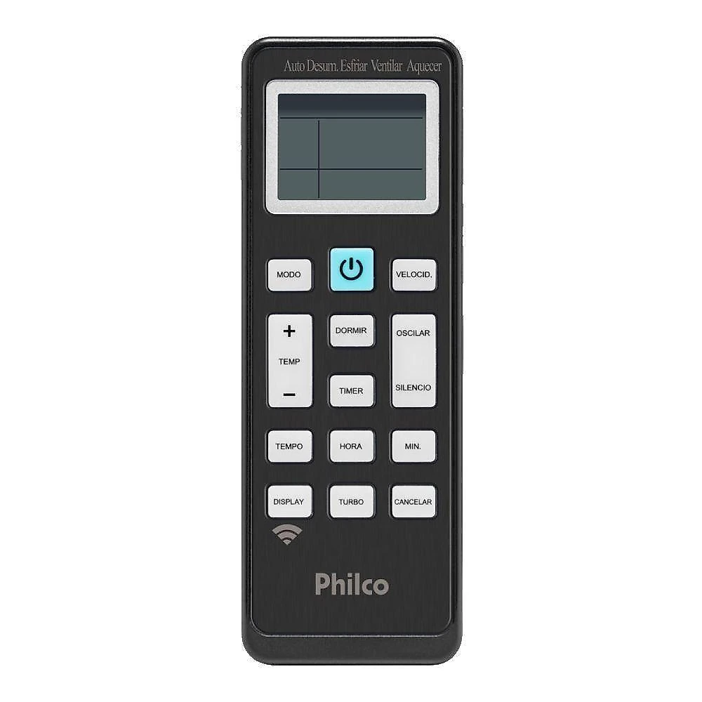 Ar condicionado split inverter philco espelhado 18000 btus quente e frio pac18000iqfm15e 220v