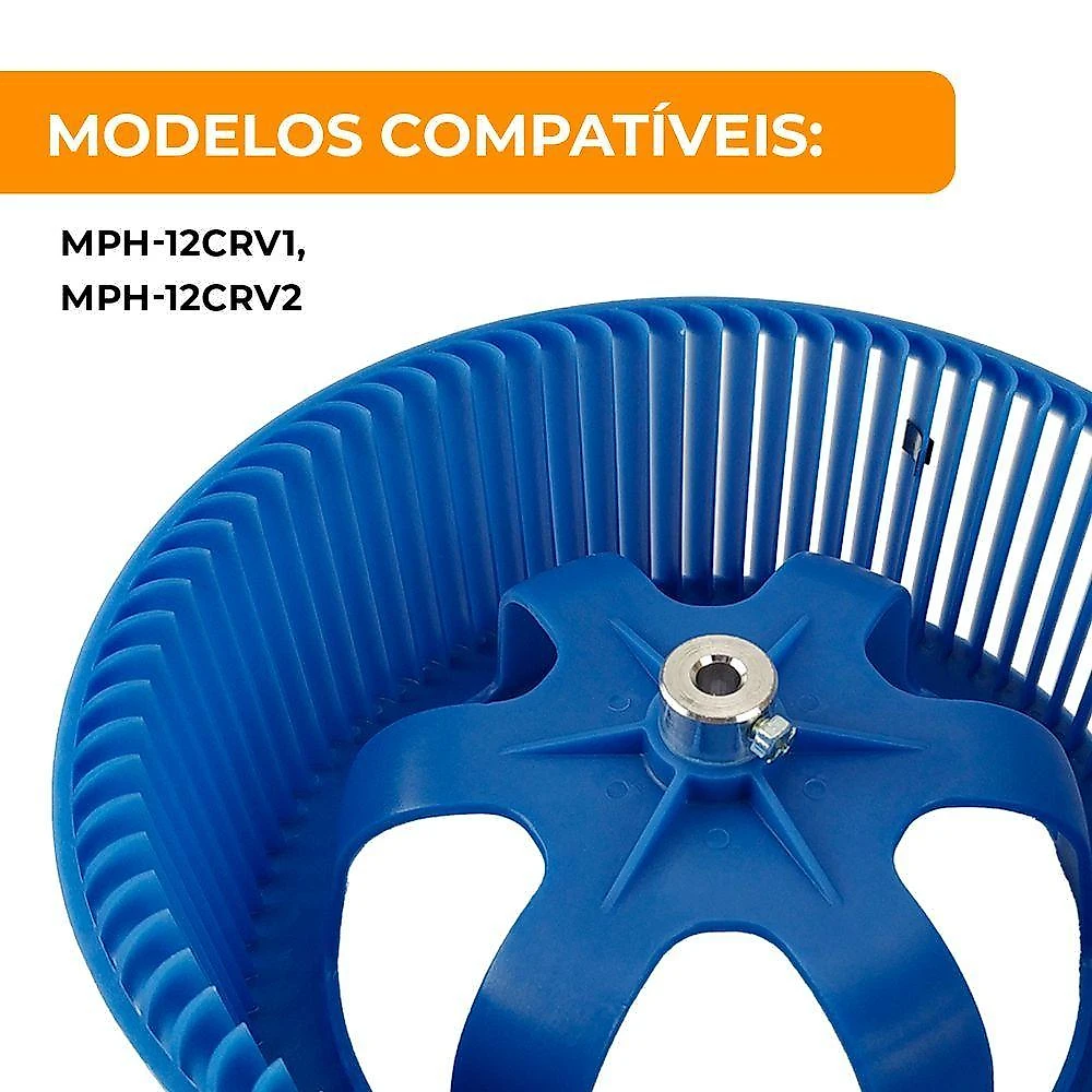 Turbina Ar Condicionado Portátil Mph-12crv Midea Springer Original - 12100103000043