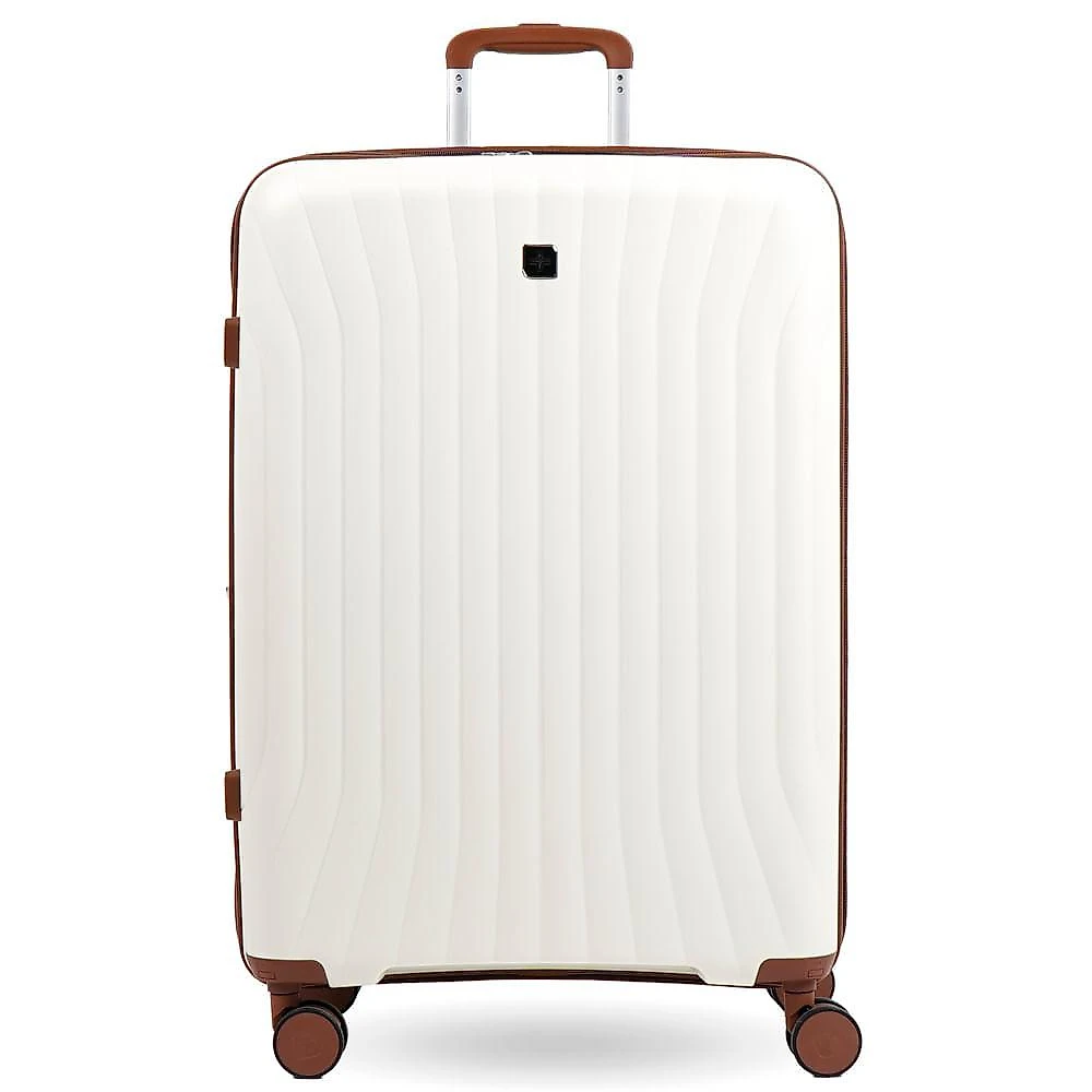 Mala média 23 kg polipropileno 4 rodas swiss one topázio off white - m
