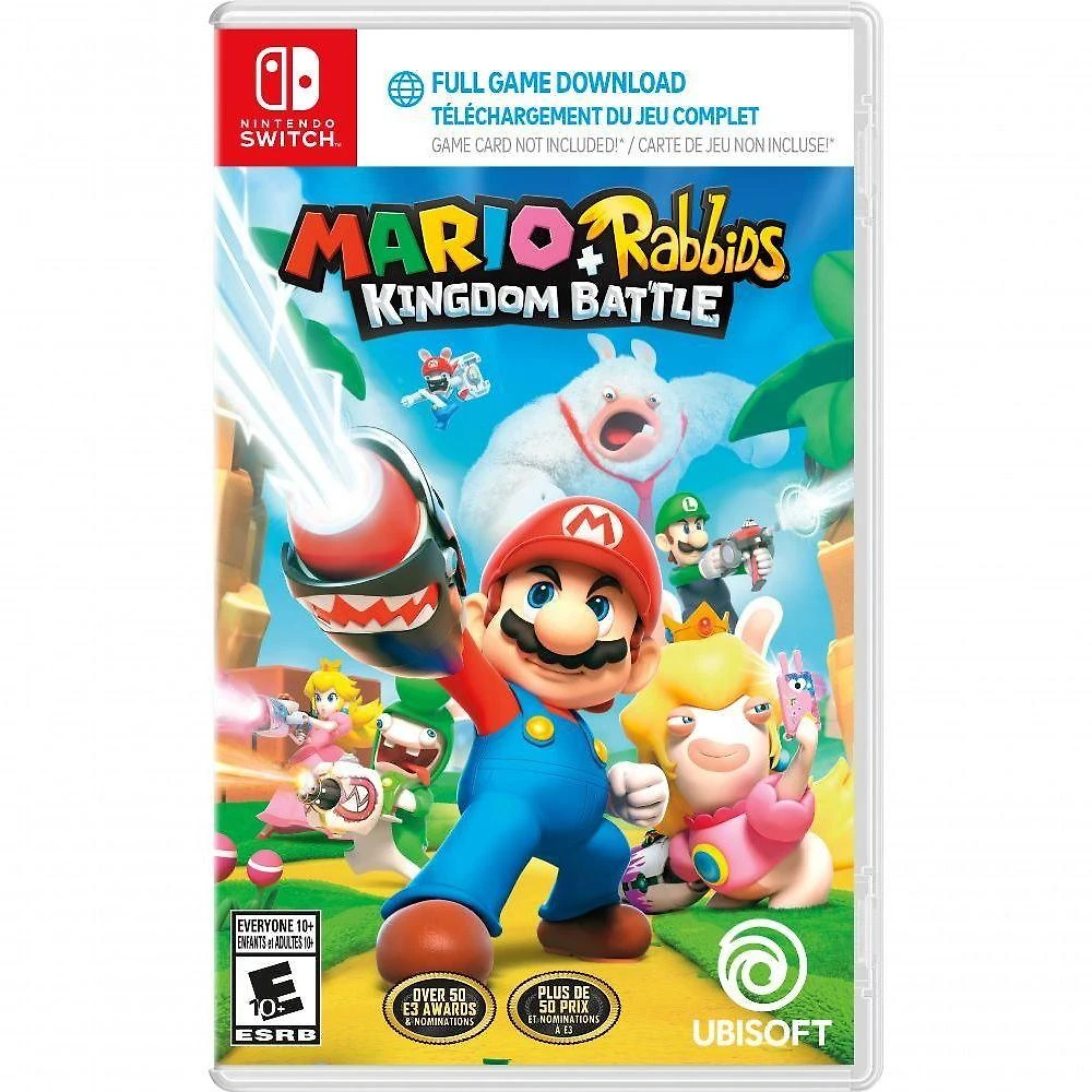Jogo Mario+rabbids Kingdom Battle (code Box) - Switch, (oled Model), Nintendo Lite All Video Games