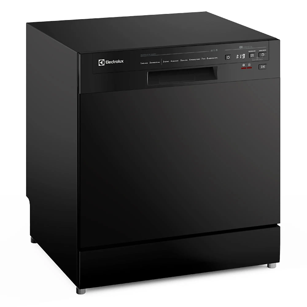 Lava-Louça Electrolux Preta com 8 Serviços, 8 Programas de Lavagem - LP08E 110
