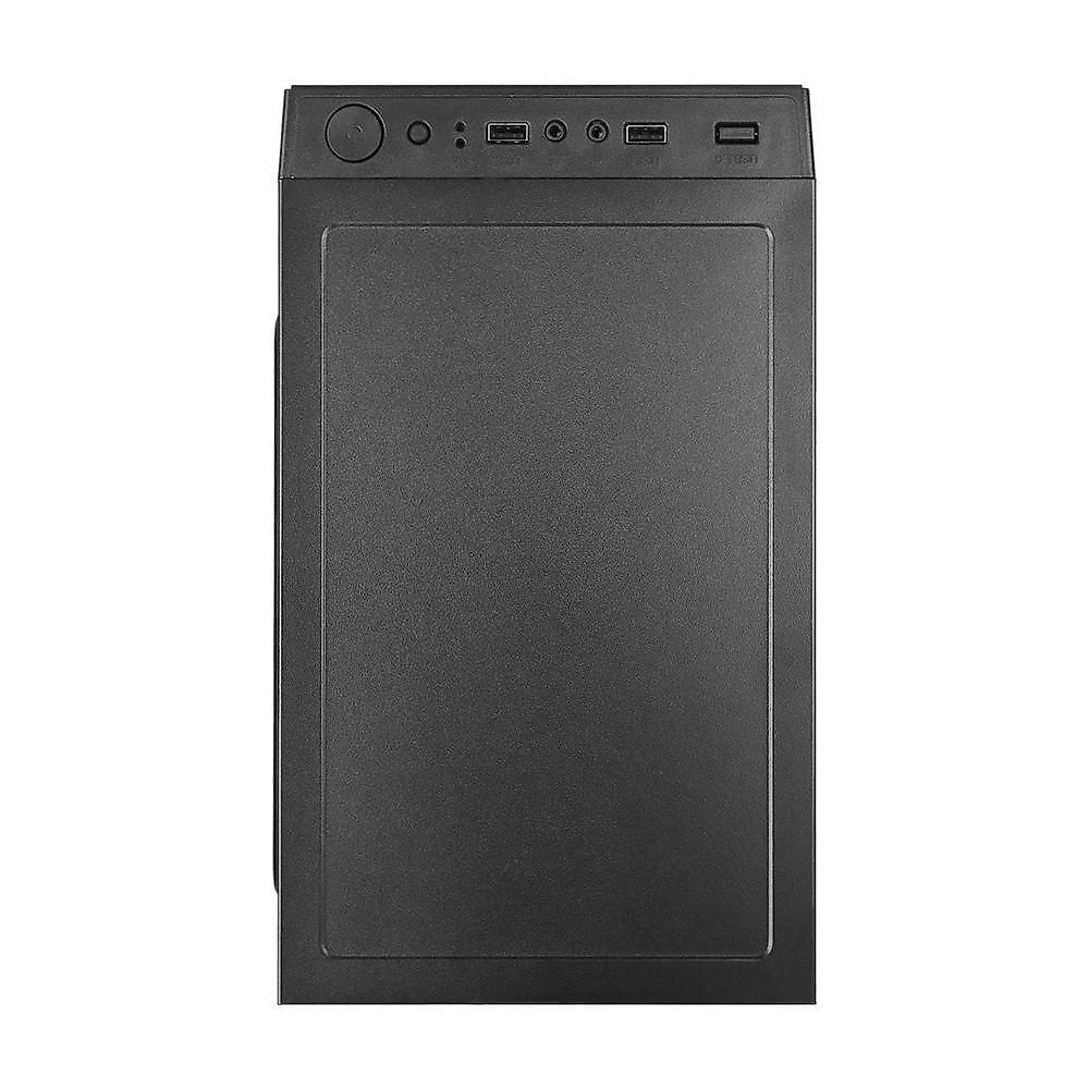 Gabinete Gamer Twin Edge com Painel Lateral Acrílico Transparente Preto Vinik