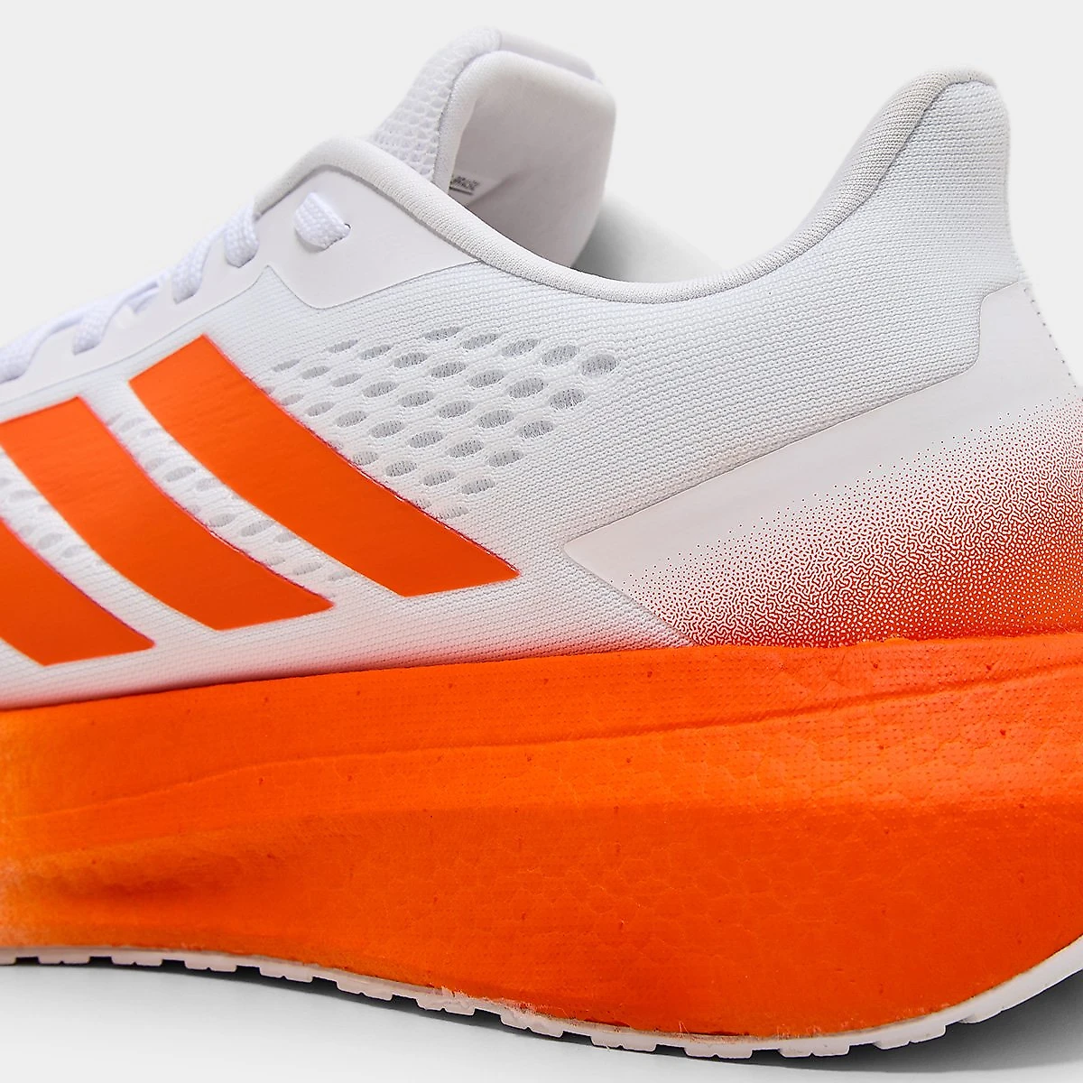 Tênis Adidas Boost Run Branco+Laranja - 34