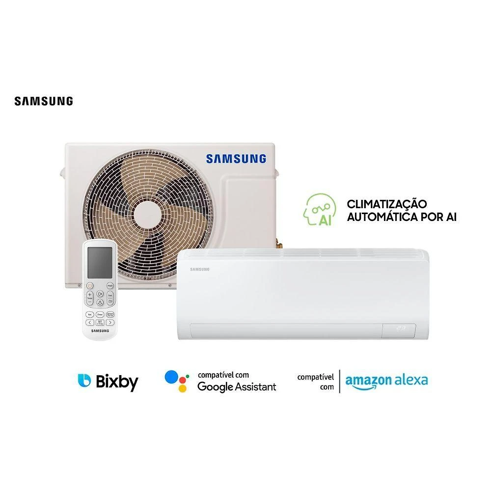 Ar Condicionado Split Samsung 12000 BTUS Frio 220V AR12DYFZAWKNAZ