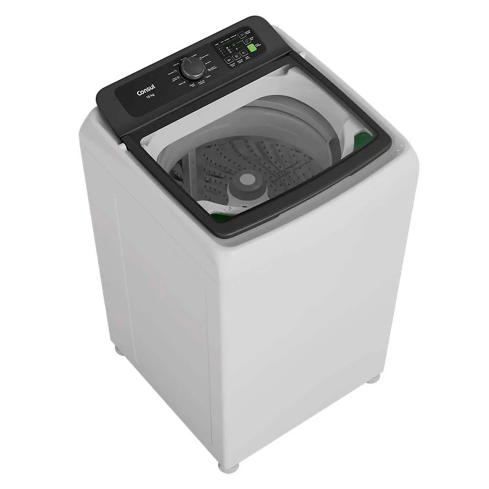 Miniatura Máquina de Lavar Consul 15kg com Modo Eco Branco - 110V