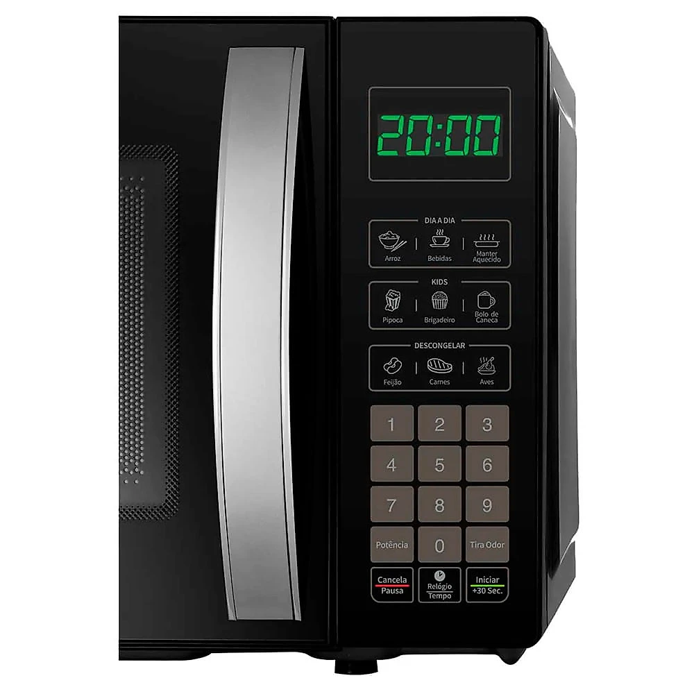 Micro-ondas Mondial MO-01-21-B 21 Litros 1200W Preto - 110V