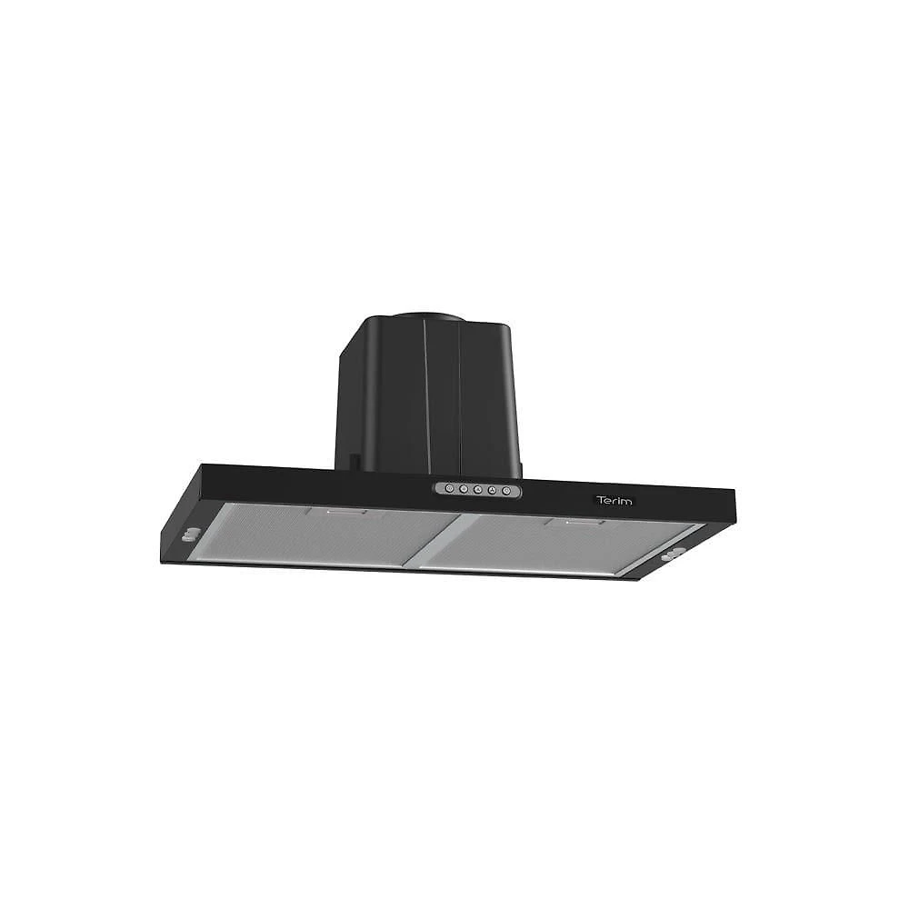 Depurador Terim Compact New Embutir Black 60 cm Preto 220V