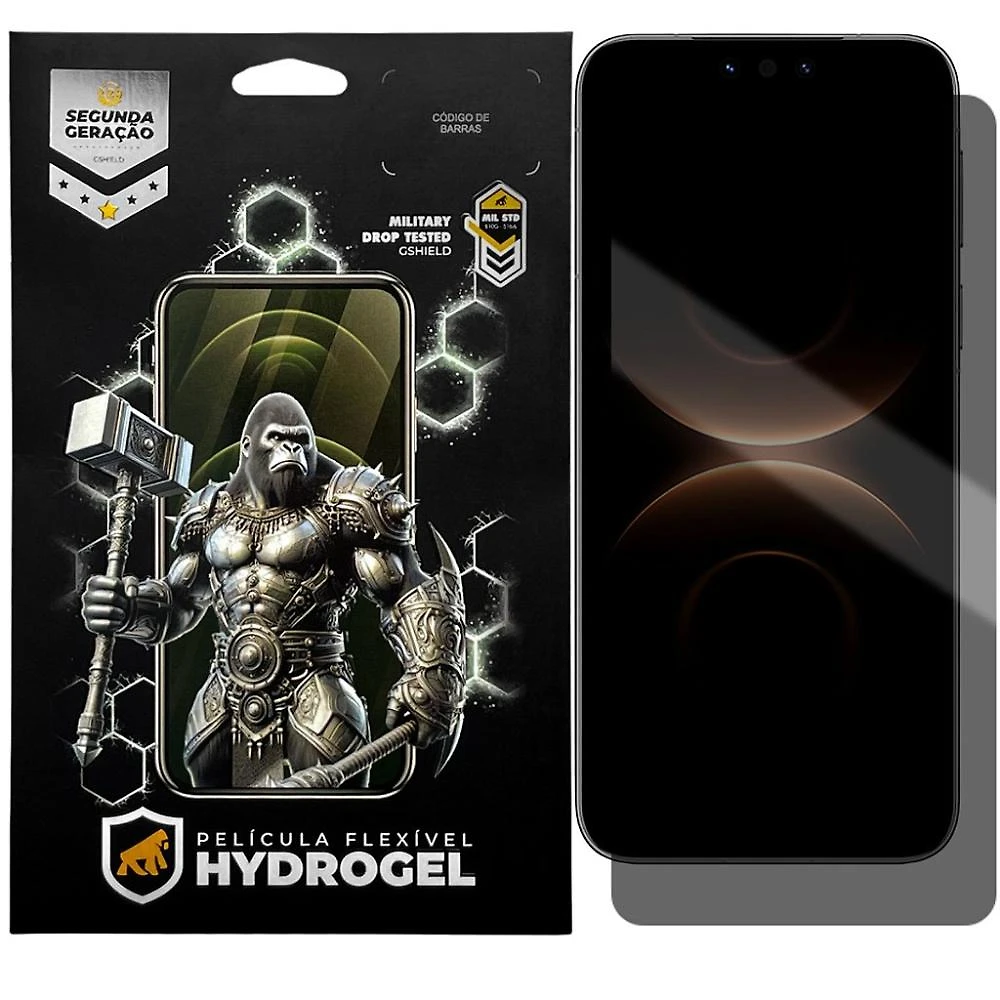 Película para Huawei Mate 80 RS Ultimate - Privacidade Hydrogel - Gshield