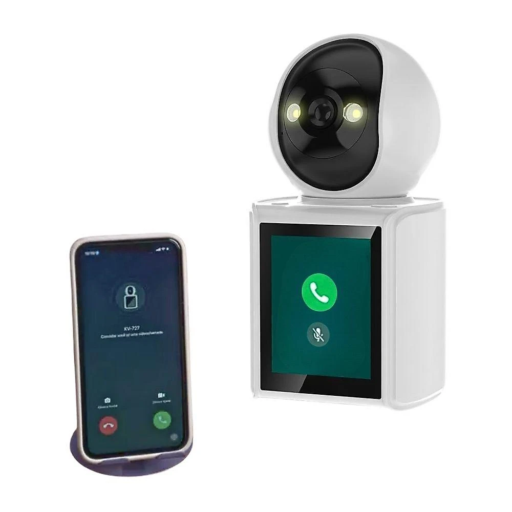 Babá Eletrônica Câmera de Segurança Inova KV-727 Full HD com Chamada de Vídeo Bidirecional