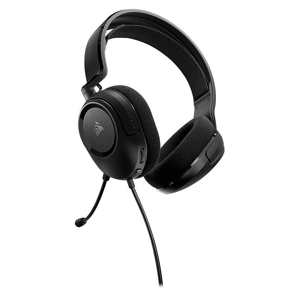 Headset Gamer Corsair HS35 V2, Neodímio de 50mm, Com Microfone, Para PC, Mac, Consoles e Celulares, Preto - CA-9011377-NA