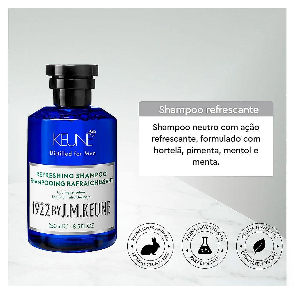 Keune 1922 refreshing - shampoo 250ml