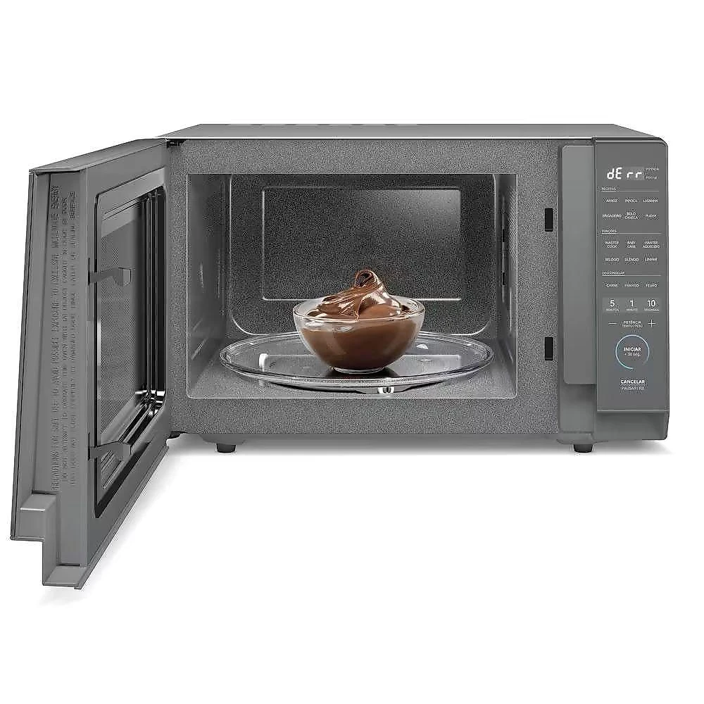 Micro-ondas Bancada Midea Mhp35s 35L 1450W Painel Touch Prata 110V