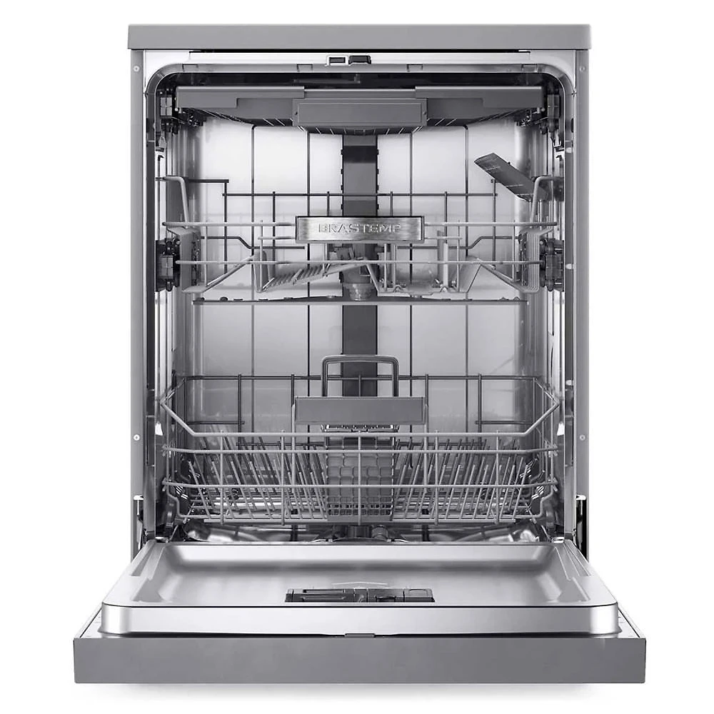 Lava Louças Brastemp 15 Serviços Smart Sensor Inox BLF61AR Inox - 110V