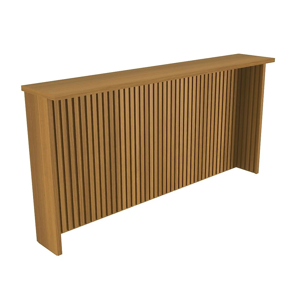 Painel Ripado Bancada para Cozinha 200cm 100% Mdf Freijó