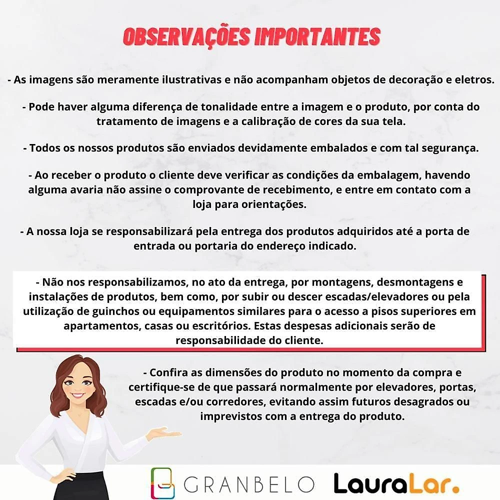 Poltrona Kylie Glider G23 Reclinável Giratória Couro Sintético Cinza Gran Belo