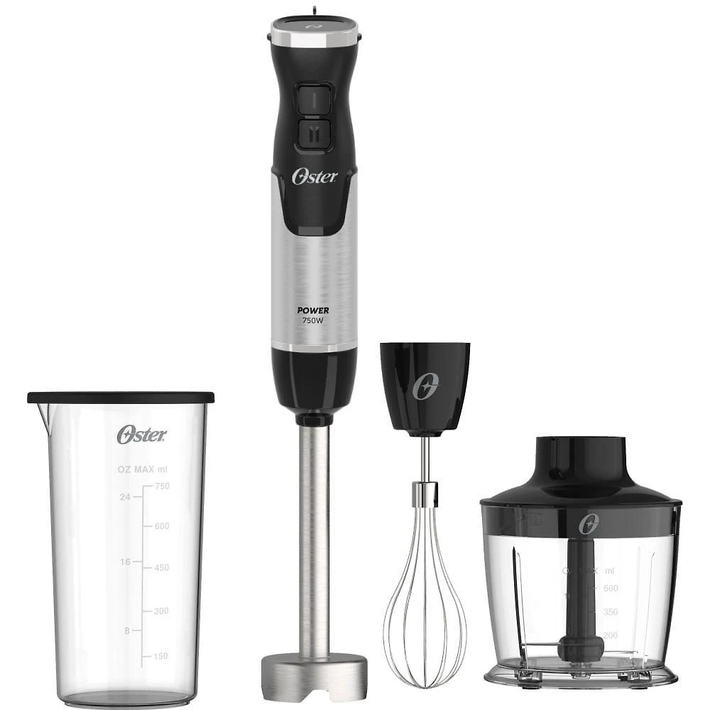 Mixer de mão 3 em 1 oster omix570 750w 2 velocidades preto 220v