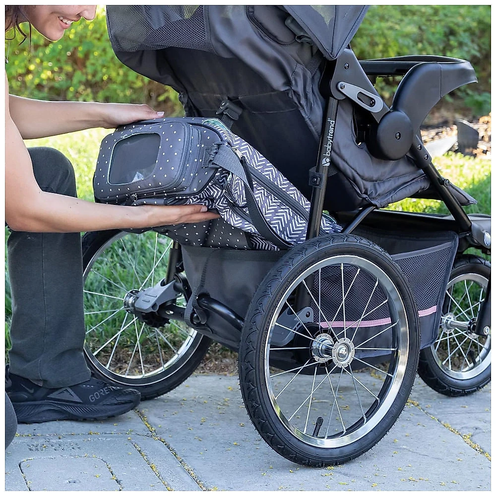 Carrinho de Bebê Baby Trend Expedition Jogger, Conforto e Segurança para os Pais e Filhos
