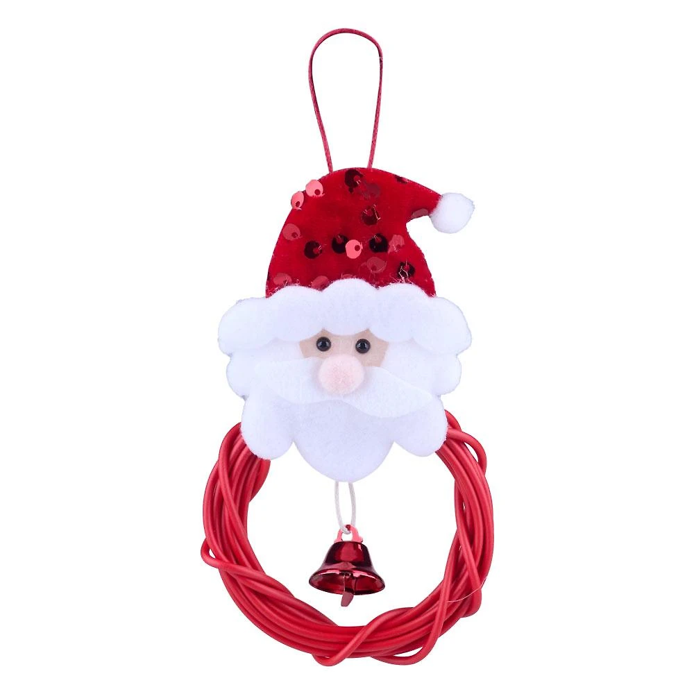 Enfeite de Natal Carinhas 13X7,5cm Cazza