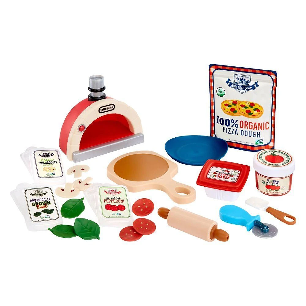 Kit Brinquedo Culinário Creative Chefs Pizza Forno Luz Azul Creative