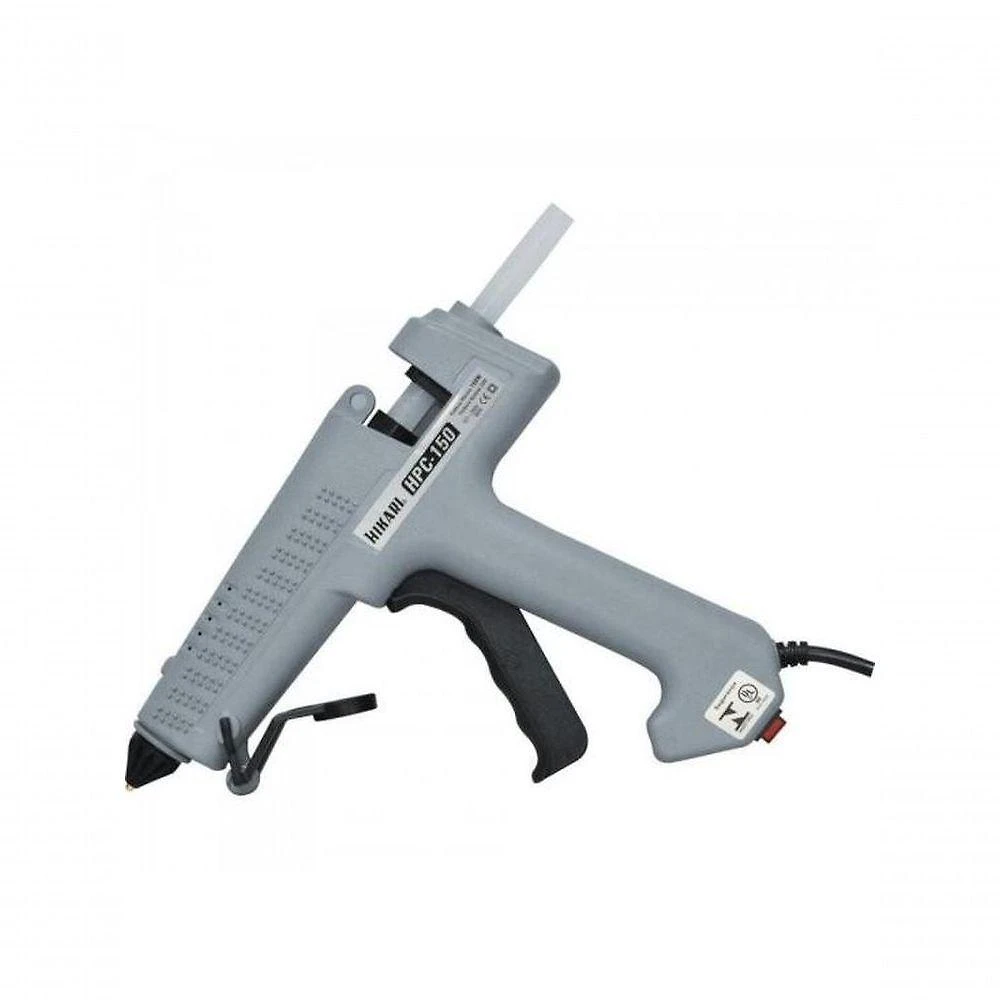 Pistola de Cola Quente HPC150 150W Bivolt para Bastão 11 e 5 mm Cinza Hikari