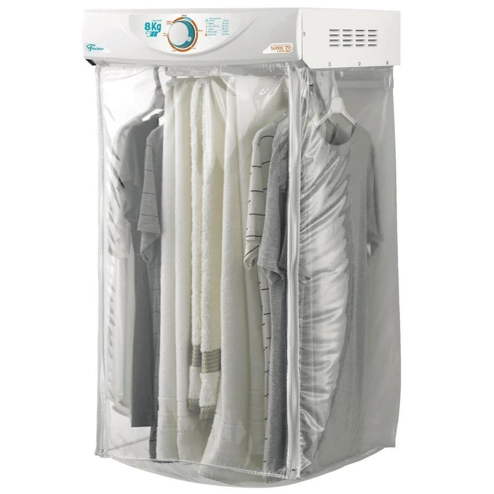 Secadora De Parede Fischer Super Ciclo 8 Kg Com Timer Contínuo Branco 127V