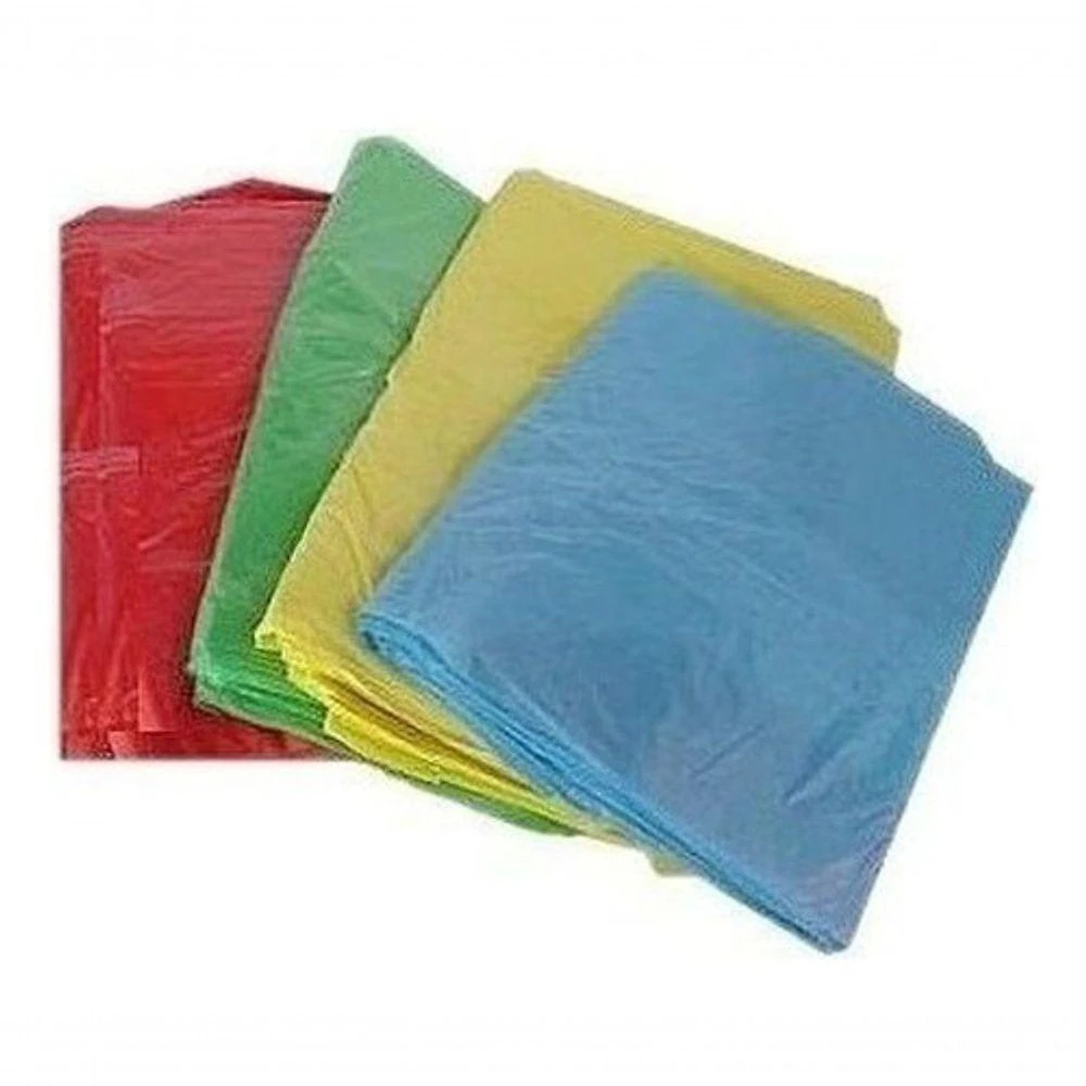 Kit 4 Saco para Lixo Coleta Seletiva 100L para Descarte Organizado Cores Variadas Higipack