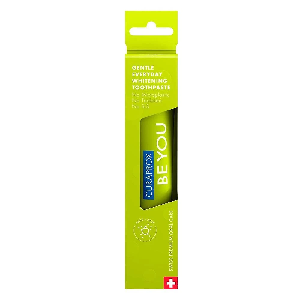 Creme dental curaprox be you - maçã verde e aloe vera