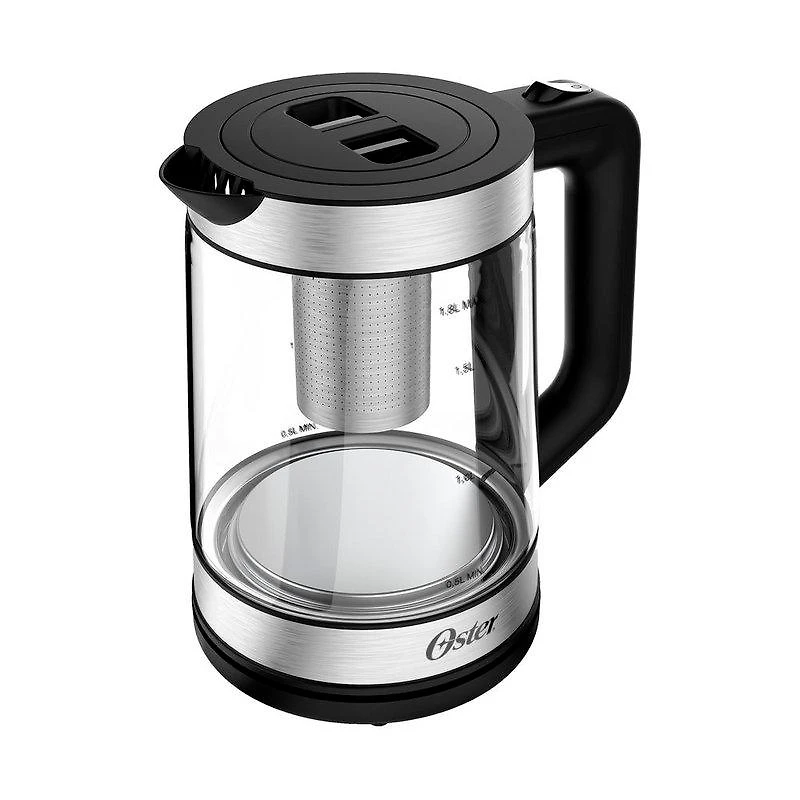 Miniatura Chaleira Eletrica Tea Com Infusor de Chá 1 8 Litros 1250W 127V   Oster Chaleira Elétrica com Infusor de Chá Oster Tea