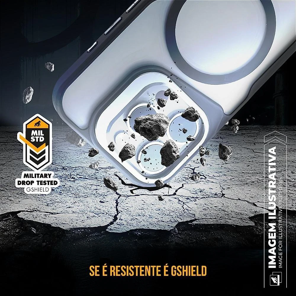 Capa Para Iphone 16 Pro - Magsafe Venom - Preta - Gshield