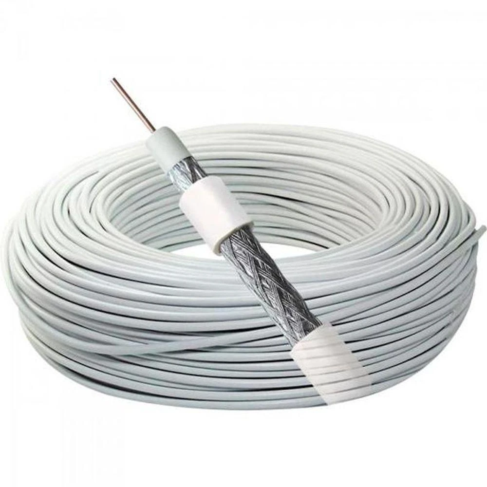 Cabo Coaxial Rg6 95% Rol Br Megatron - Rl - 100