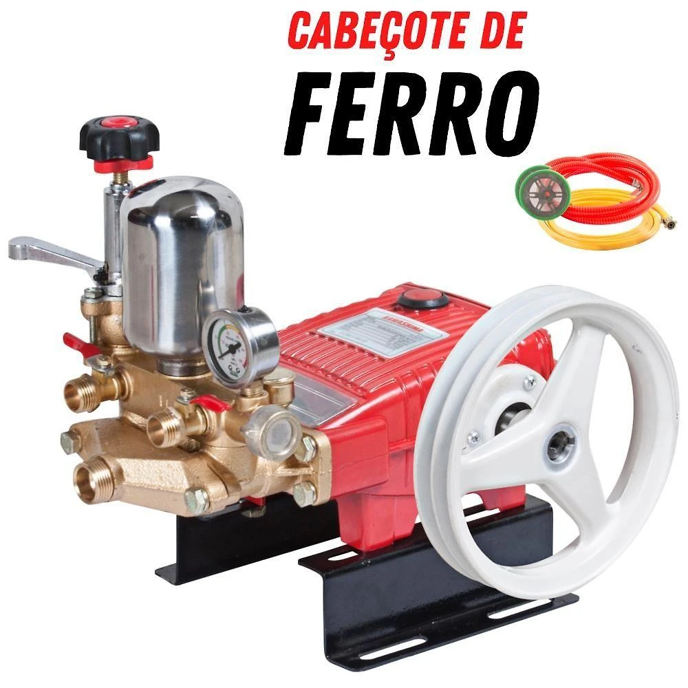 Bomba Com Cabeçote De Ferro Kawashima S22F Para Irrigação