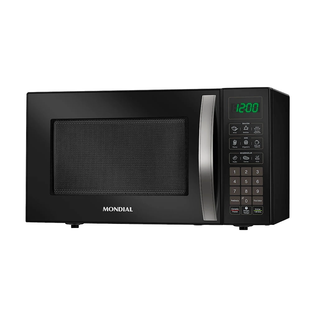 Micro-Ondas Mondial Preto 1400W - MO-02-34-B